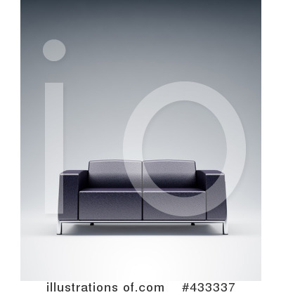 Royalty-Free (RF) Couch Clipart Illustration by Mopic - Stock Sample #433337