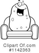 Couch Potato Clipart #1142363 by Cory Thoman