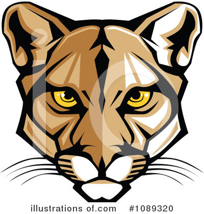 Cougar Clipart #1089320 by Chromaco