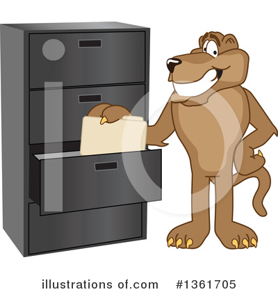 Filing Cabinet Clipart #1361705 by Mascot Junction