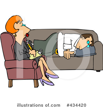 Royalty-Free (RF) Counselor Clipart Illustration by djart - Stock Sample #434420
