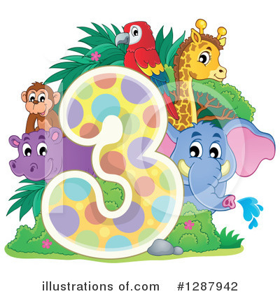 Royalty-Free (RF) Counting Clipart Illustration by visekart - Stock Sample #1287942