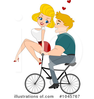 Royalty-Free (RF) Couple Clipart Illustration by BNP Design Studio - Stock Sample #1045767