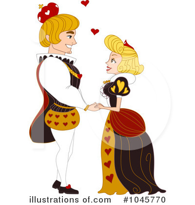 Royalty-Free (RF) Couple Clipart Illustration by BNP Design Studio - Stock Sample #1045770