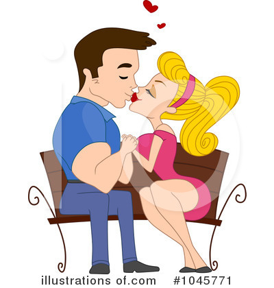 Royalty-Free (RF) Couple Clipart Illustration by BNP Design Studio - Stock Sample #1045771