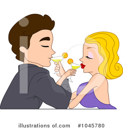 Royalty-Free (RF) Couple Clipart Illustration by BNP Design Studio - Stock Sample #1045780