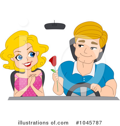 Royalty-Free (RF) Couple Clipart Illustration by BNP Design Studio - Stock Sample #1045787