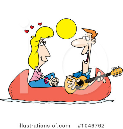 Royalty-Free (RF) Couple Clipart Illustration by toonaday - Stock Sample #1046762