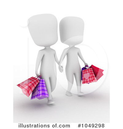 Royalty-Free (RF) Couple Clipart Illustration by BNP Design Studio - Stock Sample #1049298