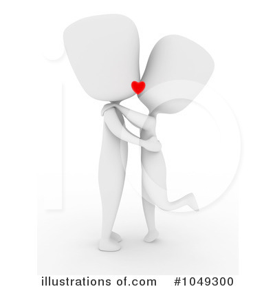 Kissing Clipart #1049300 by BNP Design Studio