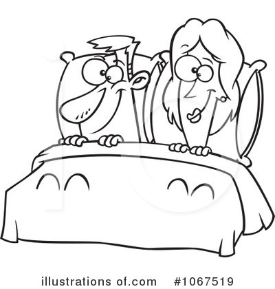 Royalty-Free (RF) Couple Clipart Illustration by toonaday - Stock Sample #1067519