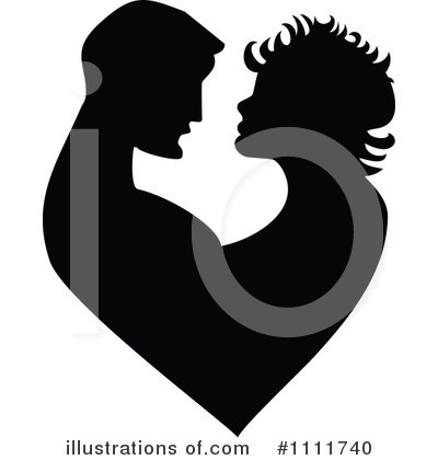 Royalty-Free (RF) Couple Clipart Illustration by Prawny Vintage - Stock Sample #1111740