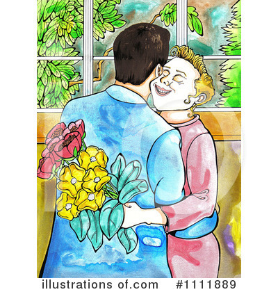 Royalty-Free (RF) Couple Clipart Illustration by Prawny - Stock Sample #1111889