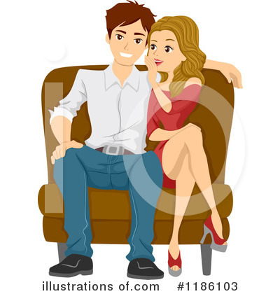 Royalty-Free (RF) Couple Clipart Illustration by BNP Design Studio - Stock Sample #1186103