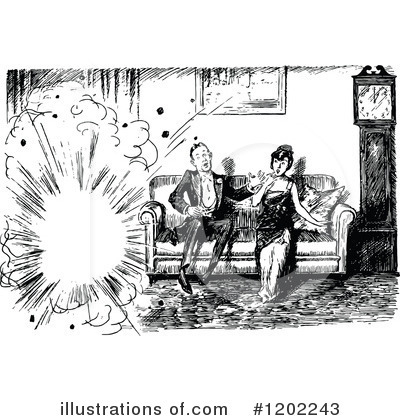 Explosion Clipart #1202243 by Prawny Vintage
