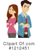 Couple Clipart #1212451 by BNP Design Studio