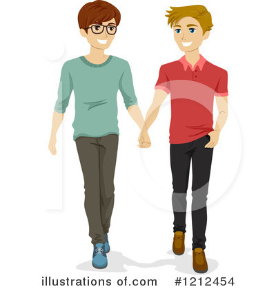 Royalty-Free (RF) Couple Clipart Illustration by BNP Design Studio - Stock Sample #1212454