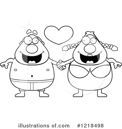 Royalty-Free (RF) Couple Clipart Illustration by Cory Thoman - Stock Sample #1218498