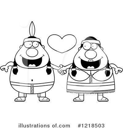 Royalty-Free (RF) Couple Clipart Illustration by Cory Thoman - Stock Sample #1218503