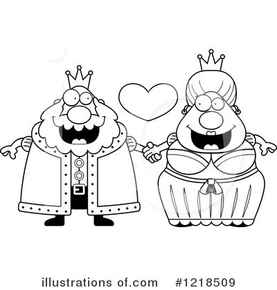 Royalty-Free (RF) Couple Clipart Illustration by Cory Thoman - Stock Sample #1218509