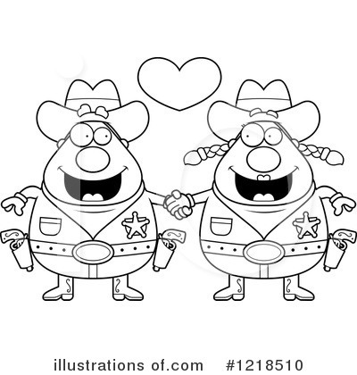 Royalty-Free (RF) Couple Clipart Illustration by Cory Thoman - Stock Sample #1218510