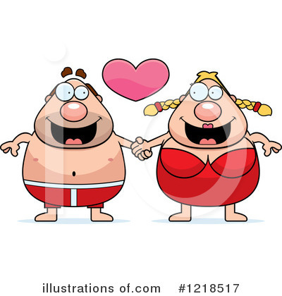 Royalty-Free (RF) Couple Clipart Illustration by Cory Thoman - Stock Sample #1218517