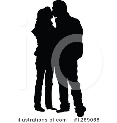 Royalty-Free (RF) Couple Clipart Illustration by Pushkin - Stock Sample #1269068
