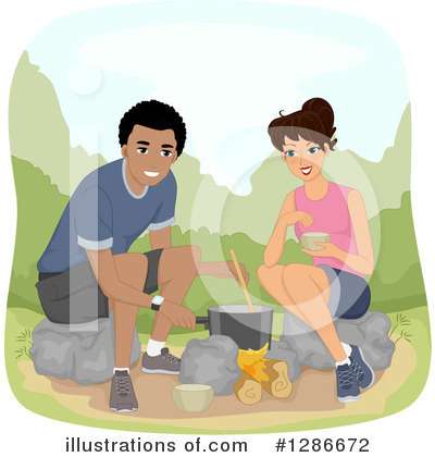 Campfire Clipart #1286672 by BNP Design Studio