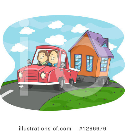 Royalty-Free (RF) Couple Clipart Illustration by BNP Design Studio - Stock Sample #1286676