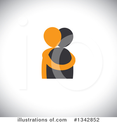 Royalty-Free (RF) Couple Clipart Illustration by ColorMagic - Stock Sample #1342852