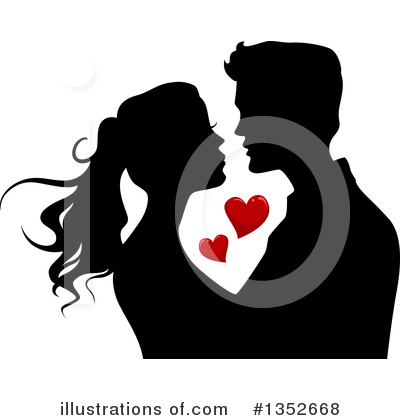 Royalty-Free (RF) Couple Clipart Illustration by BNP Design Studio - Stock Sample #1352668