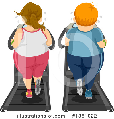 Treadmill Clipart #1381022 by BNP Design Studio
