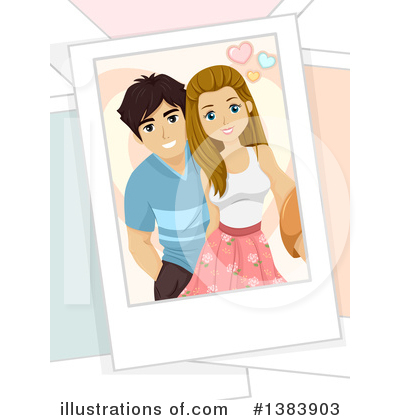 Courting Clipart #1383903 by BNP Design Studio