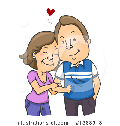 Royalty-Free (RF) Couple Clipart Illustration by BNP Design Studio - Stock Sample #1383913