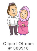 Couple Clipart #1383918 by BNP Design Studio