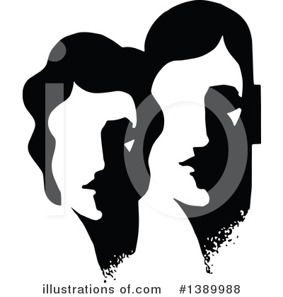Faces Clipart #1389988 by Prawny Vintage