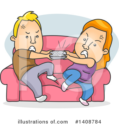 Couch Clipart #1408784 by BNP Design Studio