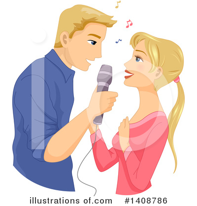 Royalty-Free (RF) Couple Clipart Illustration by BNP Design Studio - Stock Sample #1408786