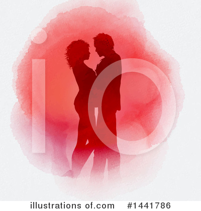 Royalty-Free (RF) Couple Clipart Illustration by KJ Pargeter - Stock Sample #1441786