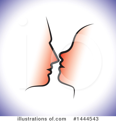 Royalty-Free (RF) Couple Clipart Illustration by ColorMagic - Stock Sample #1444543