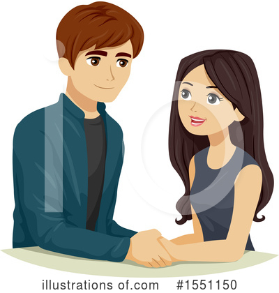 Royalty-Free (RF) Couple Clipart Illustration by BNP Design Studio - Stock Sample #1551150
