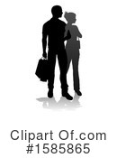 Couple Clipart #1585865 by AtStockIllustration