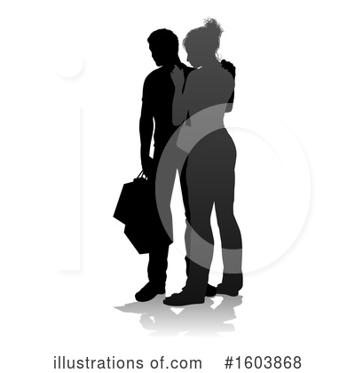 Royalty-Free (RF) Couple Clipart Illustration by AtStockIllustration - Stock Sample #1603868