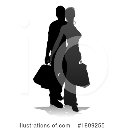 Royalty-Free (RF) Couple Clipart Illustration by AtStockIllustration - Stock Sample #1609255