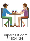 Couple Clipart #1634184 by AtStockIllustration
