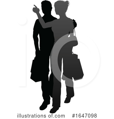 Royalty-Free (RF) Couple Clipart Illustration by AtStockIllustration - Stock Sample #1647098