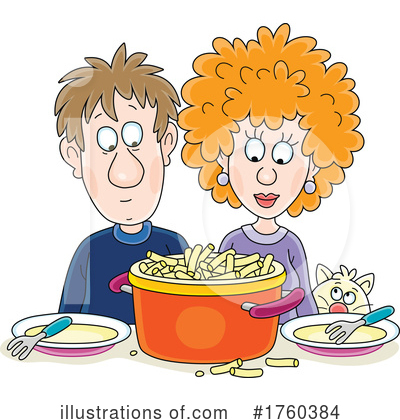 Royalty-Free (RF) Couple Clipart Illustration by Alex Bannykh - Stock Sample #1760384