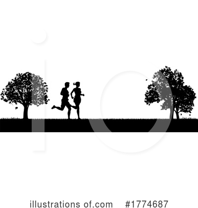 Royalty-Free (RF) Couple Clipart Illustration by AtStockIllustration - Stock Sample #1774687