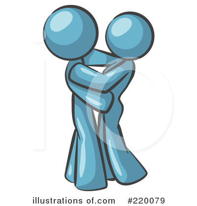 Royalty-Free (RF) Couple Clipart Illustration by Leo Blanchette - Stock Sample #220079