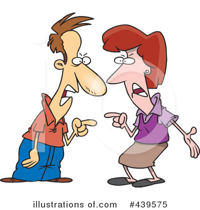 Argue Clipart #439575 by toonaday
